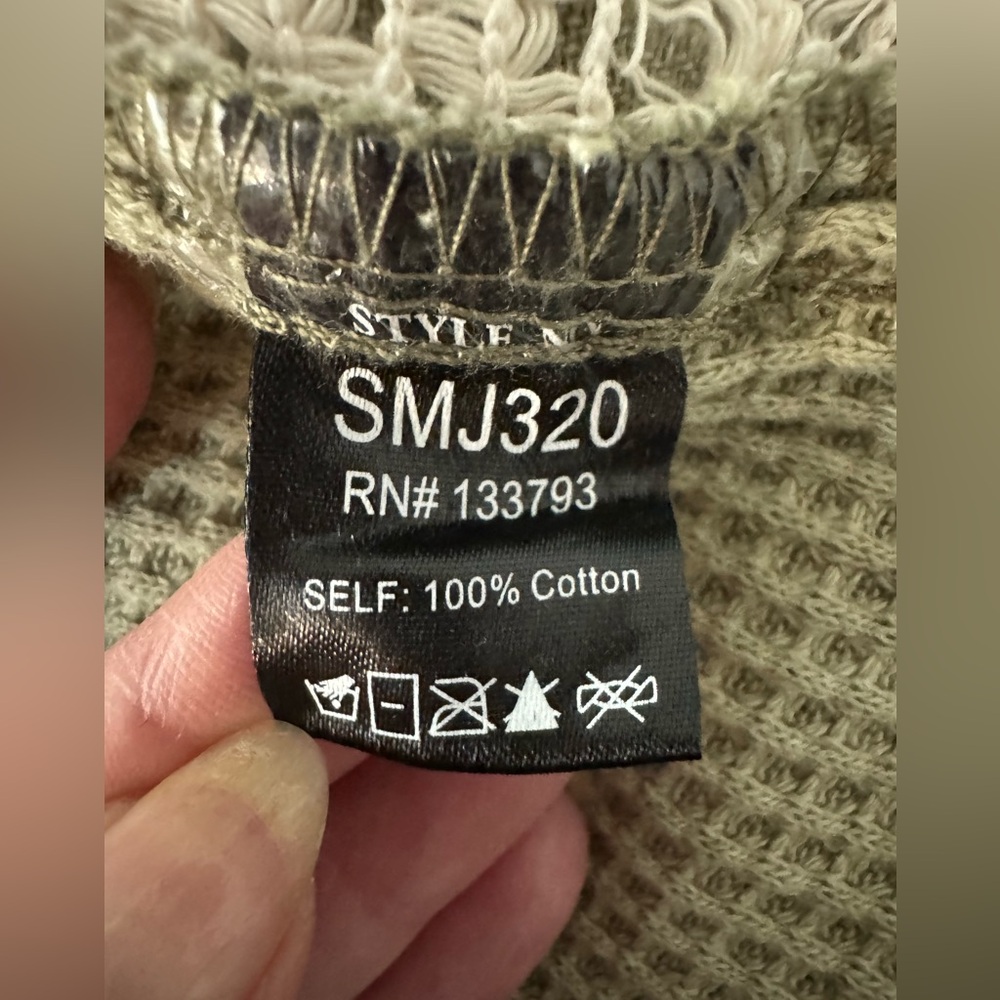 NWOT❤️Three Bird Nest❤️ Way Home Patch Detail Shacket Size Small - Picture 11 of 17